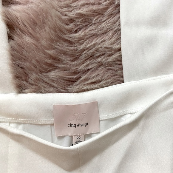 Cinq A Sept Lou Lou Side-Split bow pants 🛍️ - Picture 3 of 5